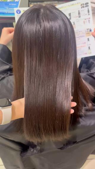 ロング sakura 🪽 艶カラー/髪質改善のヘアスタイル