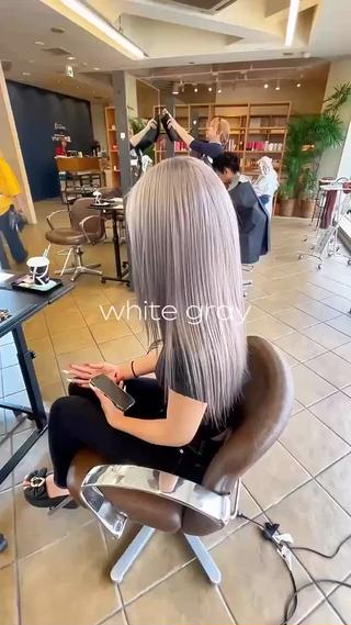 white gray 