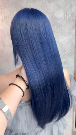 ロング カラー ヘアアレンジ 💎韓国ヘアメイク chinatsu💎のヘアスタイル