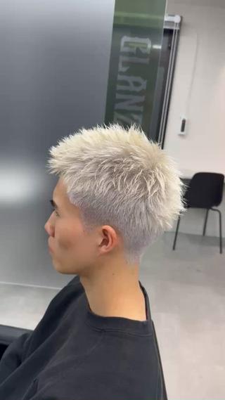 メンズカラー/トリプルカラー/ブリーチカラー/ホワイトカラー/ハイトーン/メンズサロン/メンズ美容室/メンズカット/ヘアセット/福岡/天神/大名 