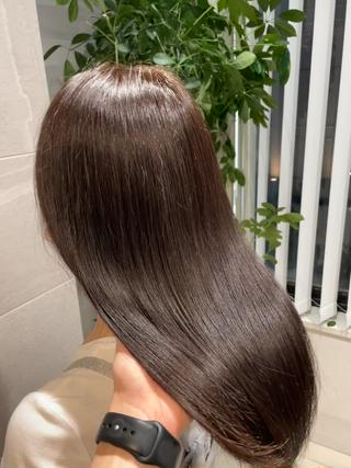 カラー 韓国顔まわり/前髪 /レイヤー/いつきのヘアスタイル