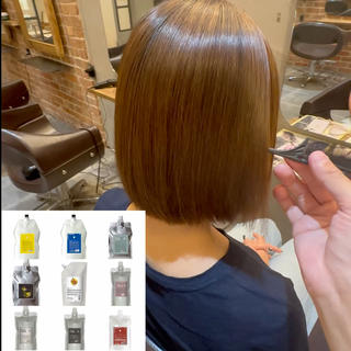 ミディアム 佐藤/本物志向の 髪質改善サロンのヘアスタイル