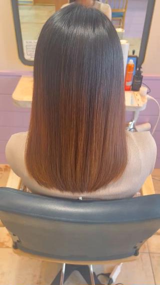 ミディアム 髪質改善✨石塚 真梨奈のヘアスタイル