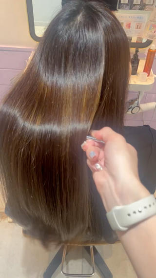 ロング 髪質改善✨石塚 真梨奈のヘアスタイル