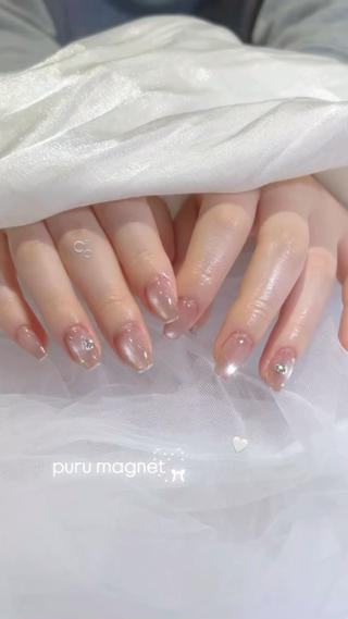 ワンホンネイル
マグネットネイル
ラメライン
ハート
韓国ネイル
ちゅるんネイル