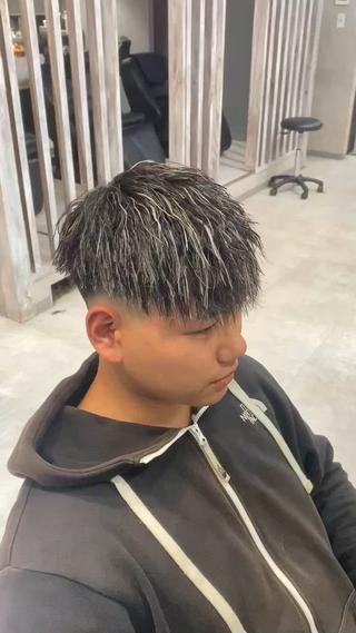 ショート カラー パーマ メンズ 🐉『メンズ美容師』 吉田龍星🐉のヘアスタイル