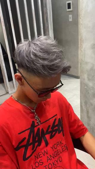 ショート カラー メンズ 🐉『メンズ美容師』 吉田龍星🐉のヘアスタイル