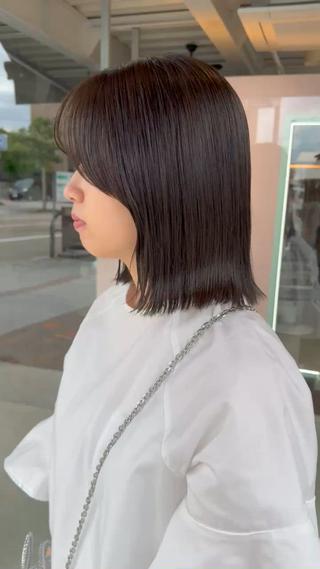 ショート カラー KOHNO/ブリーチ なし/透明感カラーのヘアスタイル