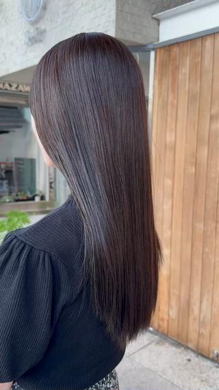 ロング カラー KOHNO/ブリーチ なし/透明感カラーのヘアスタイル