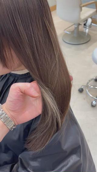 ミディアム カラー ミタニ/髪質改善 /レイヤーカットのヘアスタイル