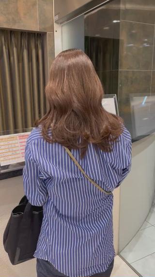 ミディアム カラー ミタニ/髪質改善 /レイヤーカットのヘアスタイル