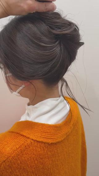 ミディアム カラー ミタニ/髪質改善 /レイヤーカットのヘアスタイル