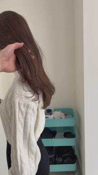 ミディアム カラー ミタニ/髪質改善 /レイヤーカットのヘアスタイル