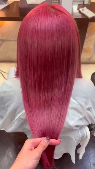 ロング カラー 上野 瑞貴のヘアスタイル