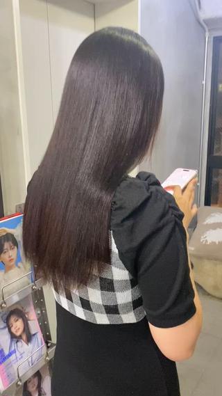 ストパー乾かしたのみです！ 