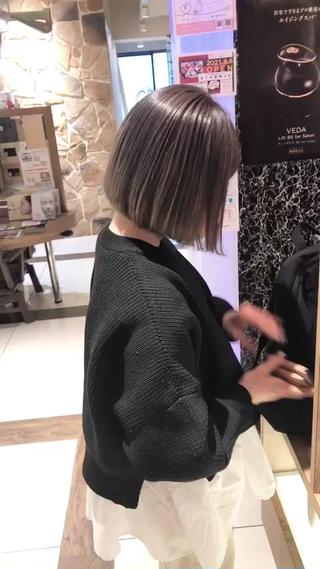 ショート カラー 【ディレクター 🧸🤍田澤 唯那】のヘアスタイル