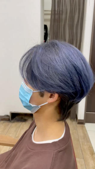 ミディアム 💫カットパーマ💫 伊原虎太郎のヘアスタイル