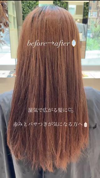 ロング 透明感カラー♡ Mahoのヘアスタイル