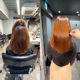 ミディアム 髪質改善/艶髪 MINAMIのヘアスタイル