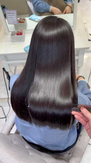 ロング 髪質改善× ブリーチなしyutoのヘアスタイル