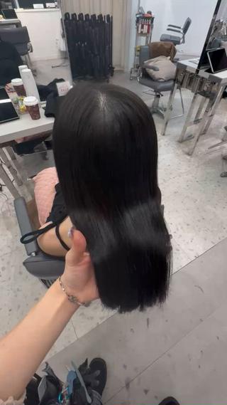 ロング カラー Euphoria  SHIBUYAGRANDE所属・ストレートモデル募集 ソナのヘアスタイル