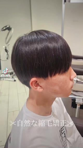メンズ パーマ/縮毛矯正/ 韓国ヘア/副店長和田のヘアスタイル