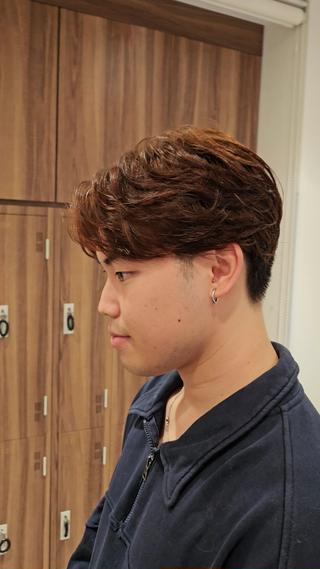 メンズ パーマ パーマ/縮毛矯正/ 韓国ヘア/副店長和田のヘアスタイル