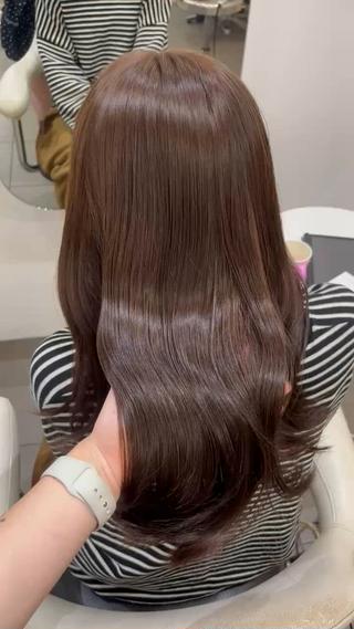 ロング カラー in'dex hair錦糸町店所属・🎀透明感カラー🎀 ENAのヘアスタイル