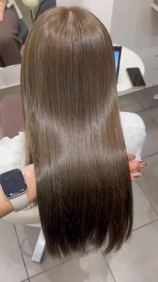 ロング カラー in'dex hair錦糸町店所属・🎀透明感カラー🎀 ENAのヘアスタイル