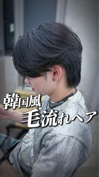 ショート カラー メンズ k.e.y銀座店所属・安藤幹人 メンズカット/パーマのヘアスタイル