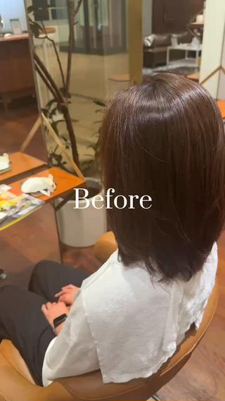 スタイリングが楽になるイメチェンパーマ 