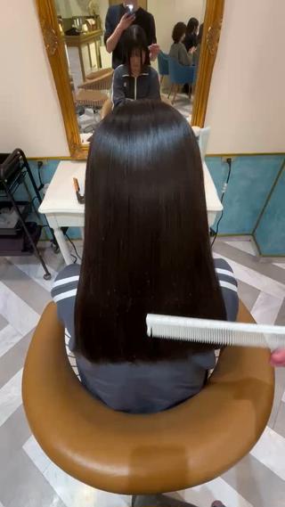 ロング ❤︎韓国レイヤー/透 明感カラー/目黒のヘアスタイル