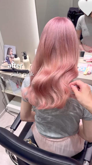 ロング カラー レイヤー/髪質改善カ ラ-🤍津田奈々美‎のヘアスタイル