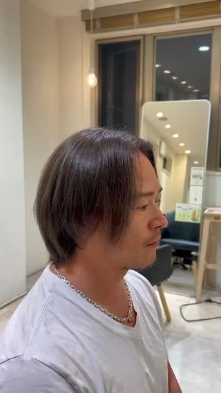 カラー メンズ いぶき/透明感カラー 🎨メンズパーマ🔥のヘアスタイル