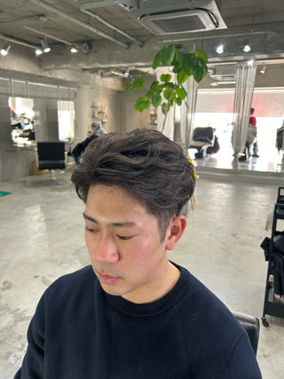 ショート メンズ メンズパーマ✨️村越 雄斗のヘアスタイル