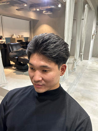 ショート メンズ メンズパーマ✨️村越 雄斗のヘアスタイル