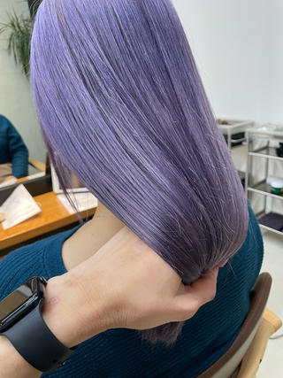 ロング カラー mee.表参道所属・ボブ/ショート /パーマ/shinのヘアスタイル