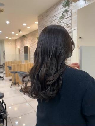 セミロング カラー 田野倉NEXT店 美髪ニストのヘアスタイル