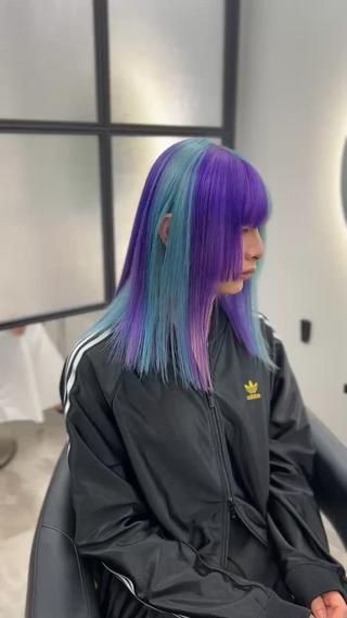 セミロング カラー 宇野 堅太 本気で 悩む方へ✨のヘアスタイル