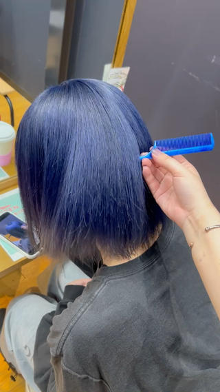 ショート カラー ハイトーン、カラー 特化⟡.·すわ☁️のヘアスタイル