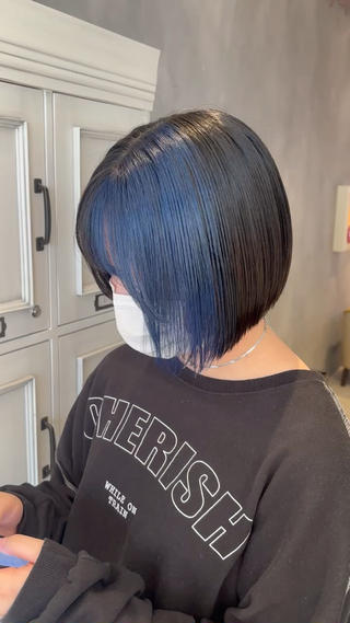 ショート カラー ハイトーン、カラー 特化⟡.·すわ☁️のヘアスタイル