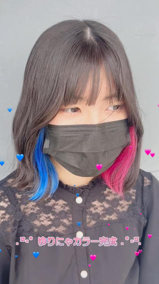 ショート カラー ハイトーン、カラー 特化⟡.·すわ☁️のヘアスタイル