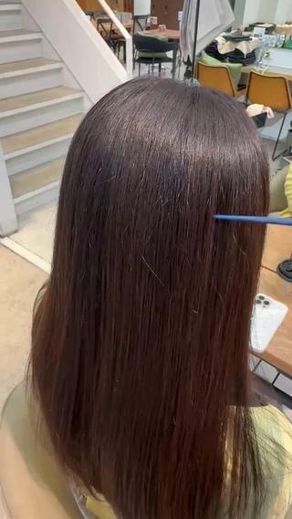 髪の毛の内側からしっかりケアさせて頂きます 