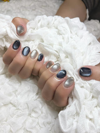 ワンカラーネイル♡
うるうるの青マグ

Instagram → @one_hands_nail
 ーーーーーーーーーーーーーー 
【Cinderella salon(シンデレラサロン)】 
名古屋市千種区楠元町2-60-2 the LOFT 3D 
本山駅 徒歩5分 《定休日》不定休 #フィルイン  #パラジェル #ワンカラー #マグネットネイル #フットネイル #シンプルネイル #シンプルネイル専門店 #名古屋市ネイルサロン #名古屋市千種区ネイルサロン#本山駅ネイルサロン 