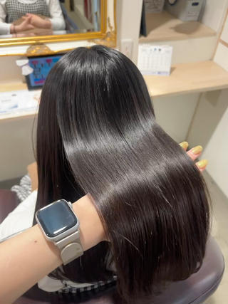 セミロング 堀井 彩加のヘアスタイル
