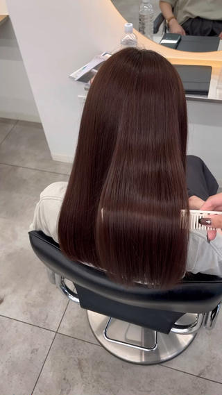 セミロング ☘️透明感カラー➕ レイヤー maya☘のヘアスタイル