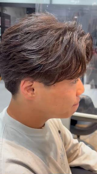 ショート パーマ 清水 勇希のヘアスタイル