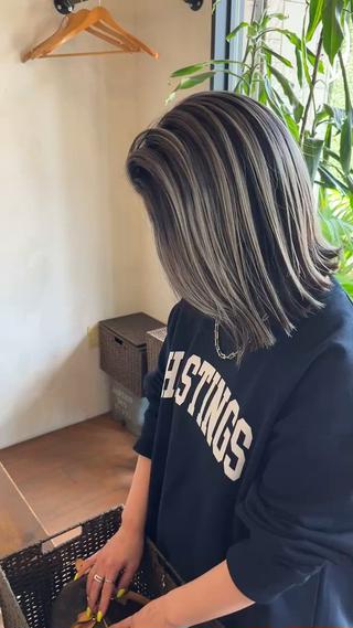 ミディアム カラー AKALA HAIR所属・AKALA HAIR 西宮店 Juriのヘアスタイル