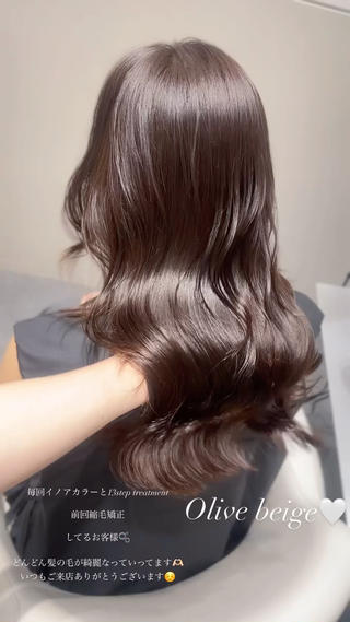 ロング カラー 🫧髪質改善🤍丁寧 で好評🫧/MAKIのヘアスタイル