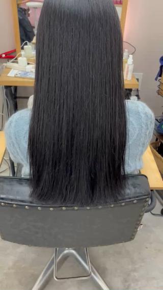 ロング カラー 🔵暗髪　特化🔵 梅田・増田のヘアスタイル